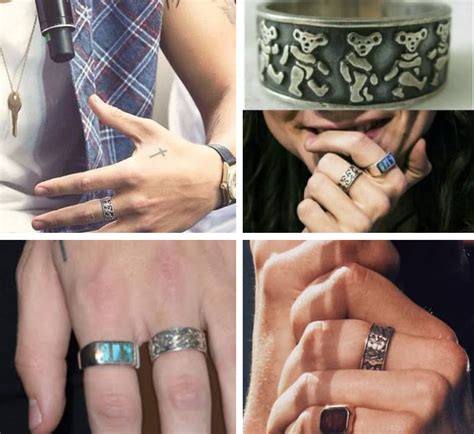 harry styles bear ring|harry styles ring meaning.